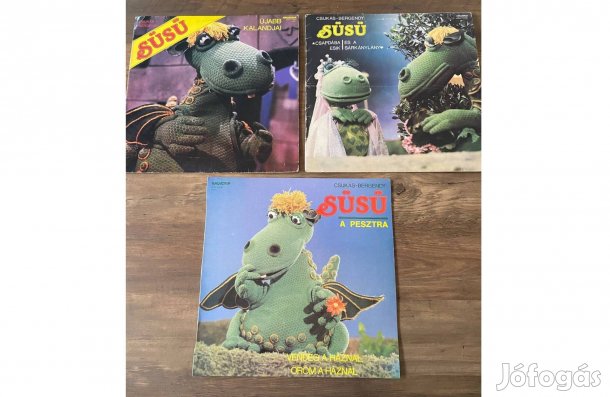 Süsü mese lemez 3 db