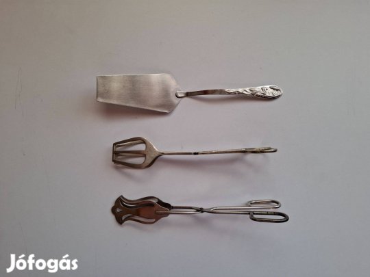 Süteményes/torta lapát csipesz darabár