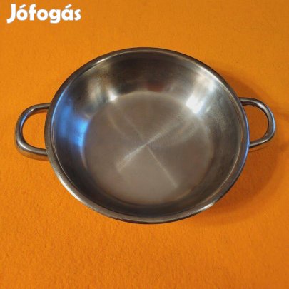 Sütő edény, inox kislábas, serpenyő, mindenféle tűzhelyre