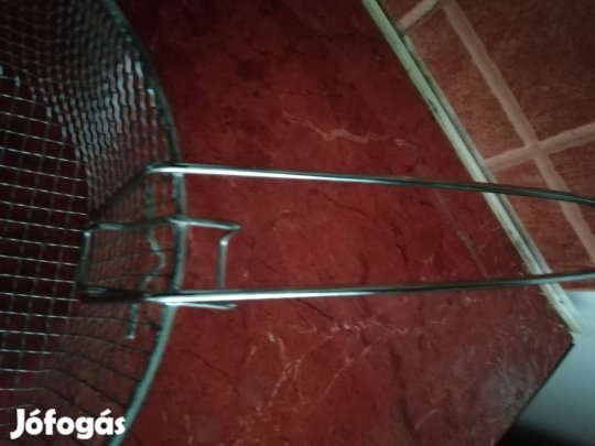 Sütő vagy párolókosár levehető nyéllel rozsdamentes