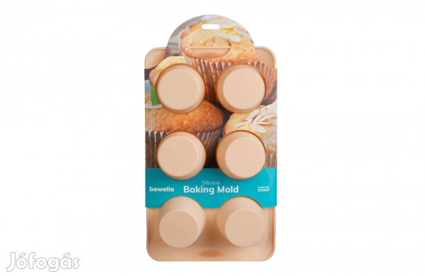 Sütőforma Szilikon - muffin - 30 x 18 x 4,2 cm