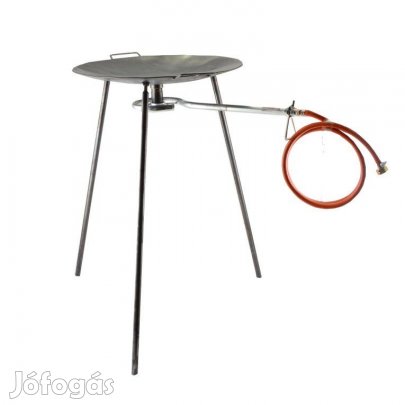 Sütőtárcsa 60cm készlet égőfejjel magas lábakkal