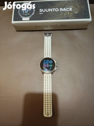Suunto Race Birch Amoled Zafír Sportóra 4-hónapos