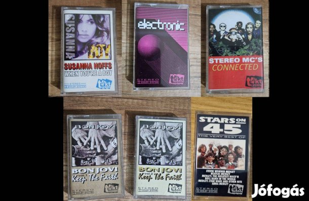 Suzanne Hoffs, Electronic, Stereo MCs, Bon Jovi, Stars On 45 kazetták