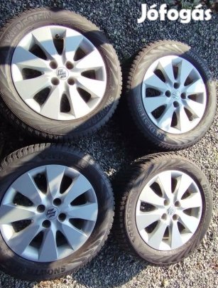 Suzuki 15" gyári alu felni szett + gumi
