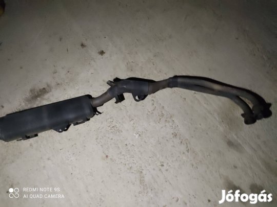 Suzuki Burgman 650 2015 kipufogó komplett leömlő