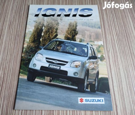 Suzuki Ignis magyar prospektus, katalógus