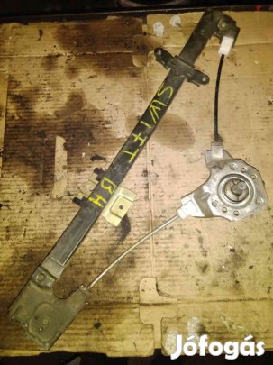 Suzuki Swift II 92-03 Bal Hátsó Ablakemelő Szerkezet Mechanikus