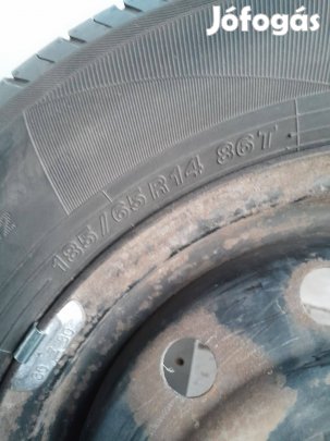 Suzuki Swift lemezfelni nyári gumi garnitúra 185/65R14 Yokohama