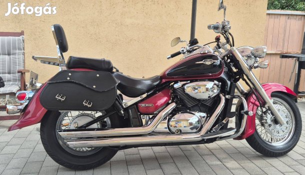 Suzuki VL 800 intruder cobra kipufogó