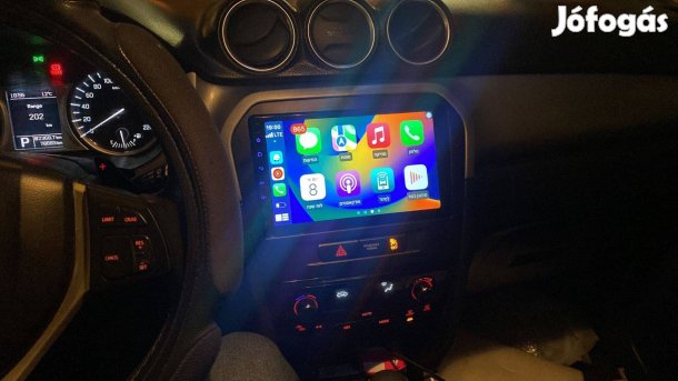 Suzuki Vitara Multimédia Carplay GPS Rádió Tolatókamerával