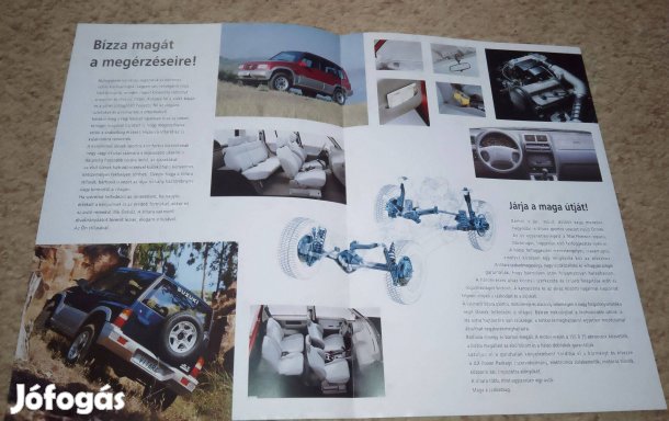 Suzuki Vitara magyar prospektus, katalógus