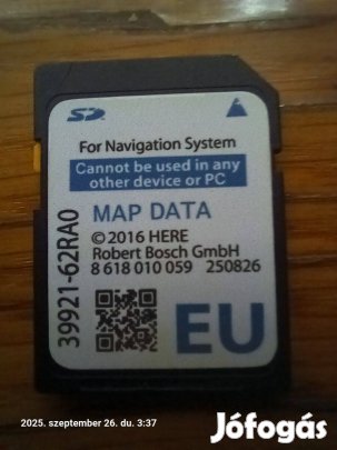 Suzuki navigációs kártya