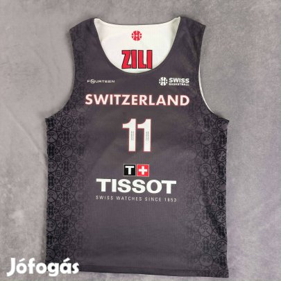 Svájc Florian Zili Fourteen kosárlabda mez L-es
