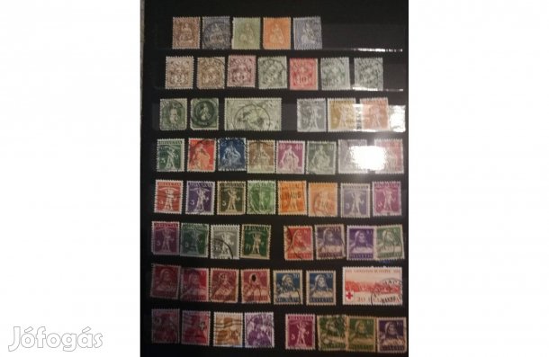 Svájc bélyeg gyűjtemény