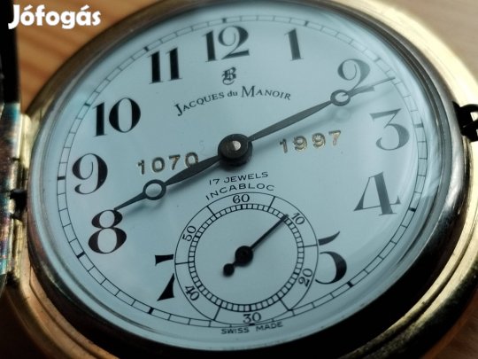 Svájci Vasutas zsebóra jubileumi 1847-1997 eredeti db