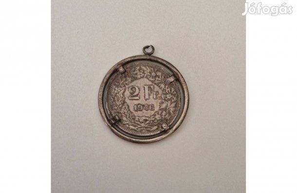 Svájci ezüst 2 frankos