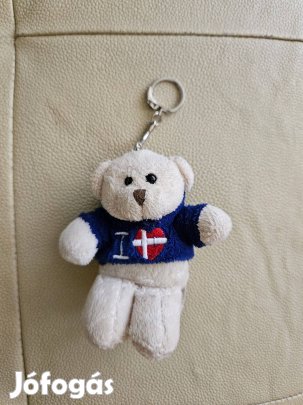 Svájci maci medve kapucnival kulcstartó táska lógó kulcs tartó puha