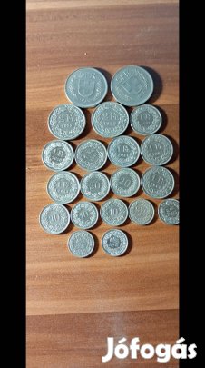 Svájci pénzérmék