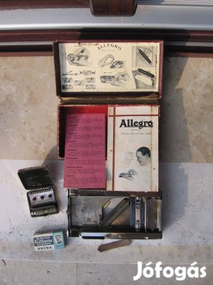 Svájci retro borotva és élező, Allegro