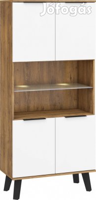 Sve-679 tölgy könyvespolc