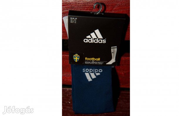 Svéd válogatott adidas sötétkék lábszárvédő 40-42
