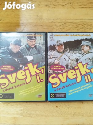 Svejk a derék katona 1-2 dvd Eredeti szinkronnal