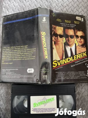 Svindlerek vhs nagytok thriller