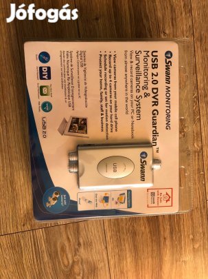 Swann USB DVR Guardian megfigyelő rendszer új, bontatlan