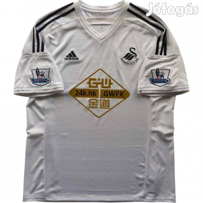 Swansea City 2014-15 Adidas hazai foci mez XXL-es