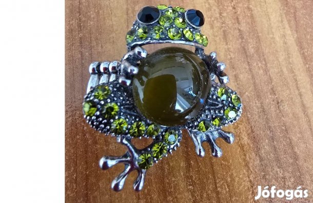 Swarovski békás gyűrű