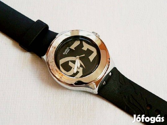 Swatch Black Steps, Tribal Nabab Swatch Irony, Ikonikus férfi karóra ú