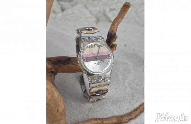 Swatch retro női karóra, Swiss Made, számla és garancia 2004