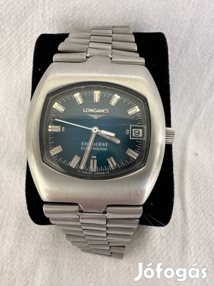 Swiss Longines Conquest electronic kvarc óra 36 mm acél javítandó
