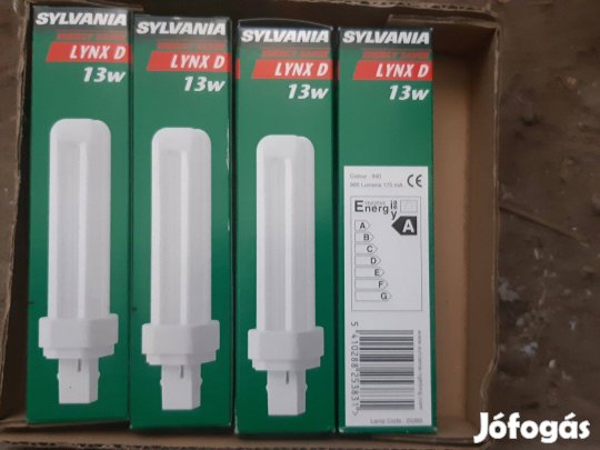 Sylvania Lynx D fénycső 2P G24d-1 13W 900lm 40000K 840