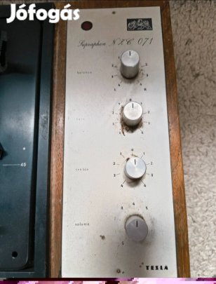 Symphony bakelit lemez lejátszó 