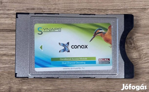 Synaps Conax CAM kártyaolvasó modul kábeles, földi és Sat vételhez