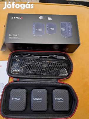 Synco G1 digitális csiptetős vezetéknélküli mikrofonrendszer, újszerű 