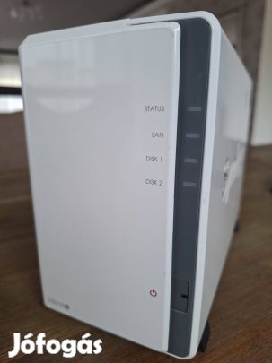 Synology DS216j NAS hálózati adattároló szerver