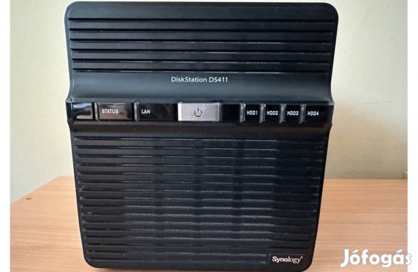 Synology Diskstation DS411 NAS + 2 db 2 TB HDD