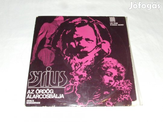 Syrius: Az ördög álarcosbálja - bakelit lemez eladó!