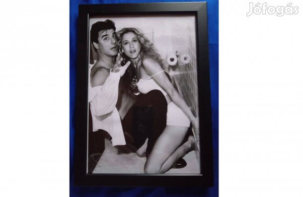 Sz. és New York - Keretezett vászonkép, 24x33cm - A.) verzió