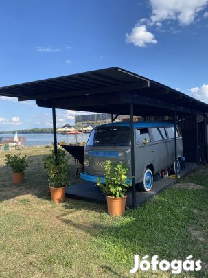 Szabad Pizzász Brand! - Volkswagen T2 + fedett kocsiszín + engedélyek!