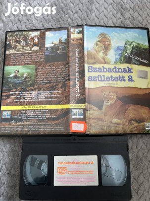 Szabadnak született 2 vhs nagytok kaland