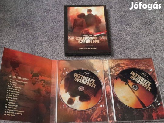 Szabadság, szerelem DVD (2006) díszdobozos duplalemezes extra változat