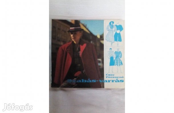 Szabás -varrás könyv megkímélt állaptú