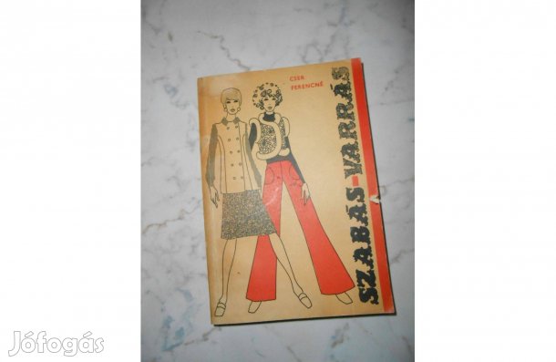 Szabás-varrás c. könyv eladó