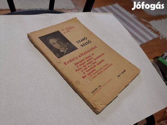 Szabó Dezső - Erdély alkalmából (1940) - Észak-Erdély visszacsatolás