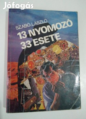 Szabó László krimi / bűnügyi könyvcsomag / 12 db könyv