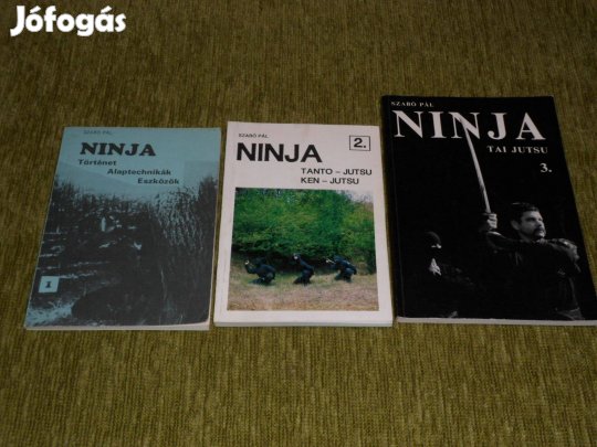 Szabó Pál: Ninja 1-2-3- történet, alaptechnikák, eszközök